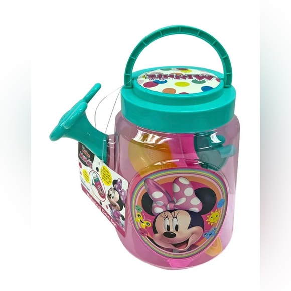 Disney Other - NEW Disney Minnie Mouse Portable Clear Plastic Beach Watering Can